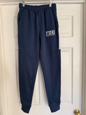 FDU Navy Track Joggers - Women's Athletic Pants